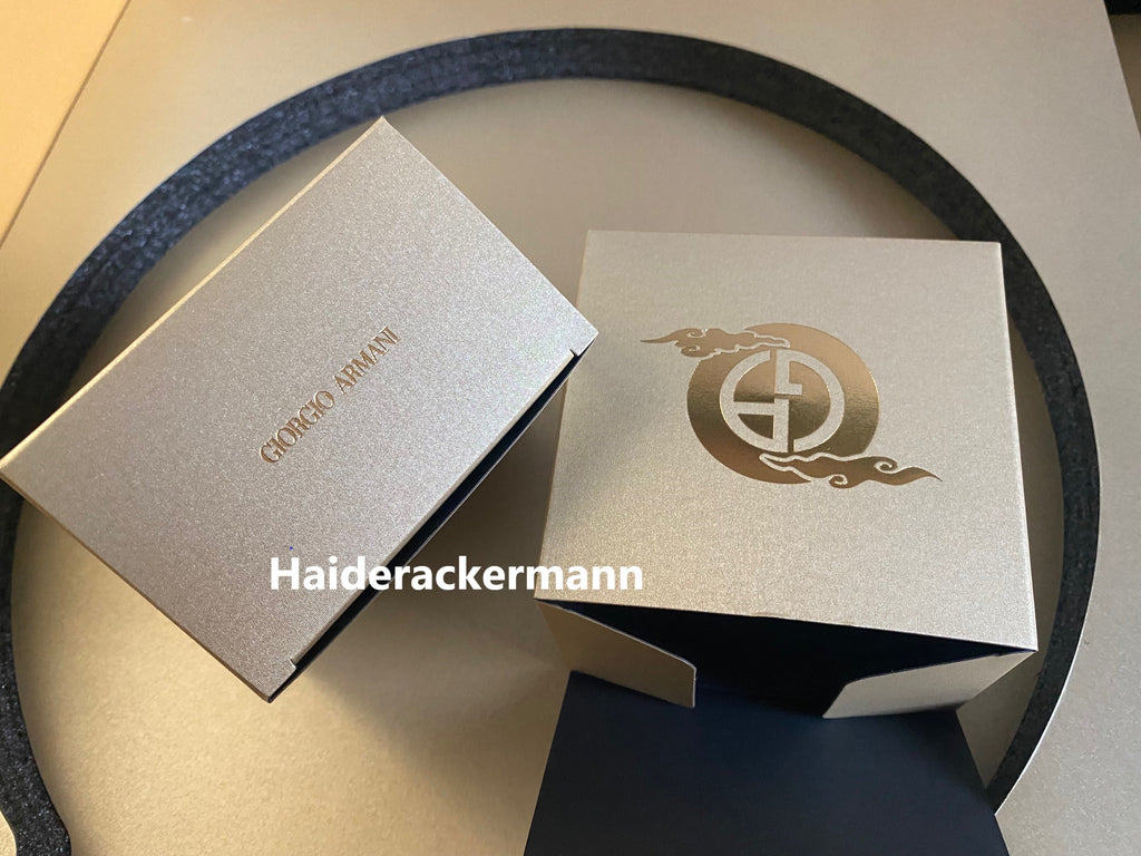 Giorgio Armani 2023 Mid-Autumn festival incense stick with gold metal stand