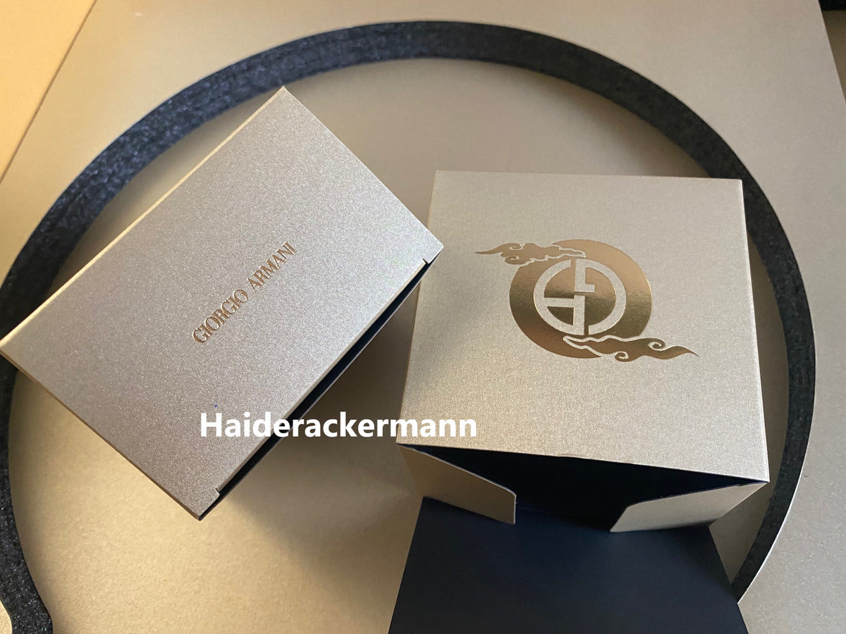 Giorgio Armani 2023 Mid-Autumn festival incense stick with gold metal stand