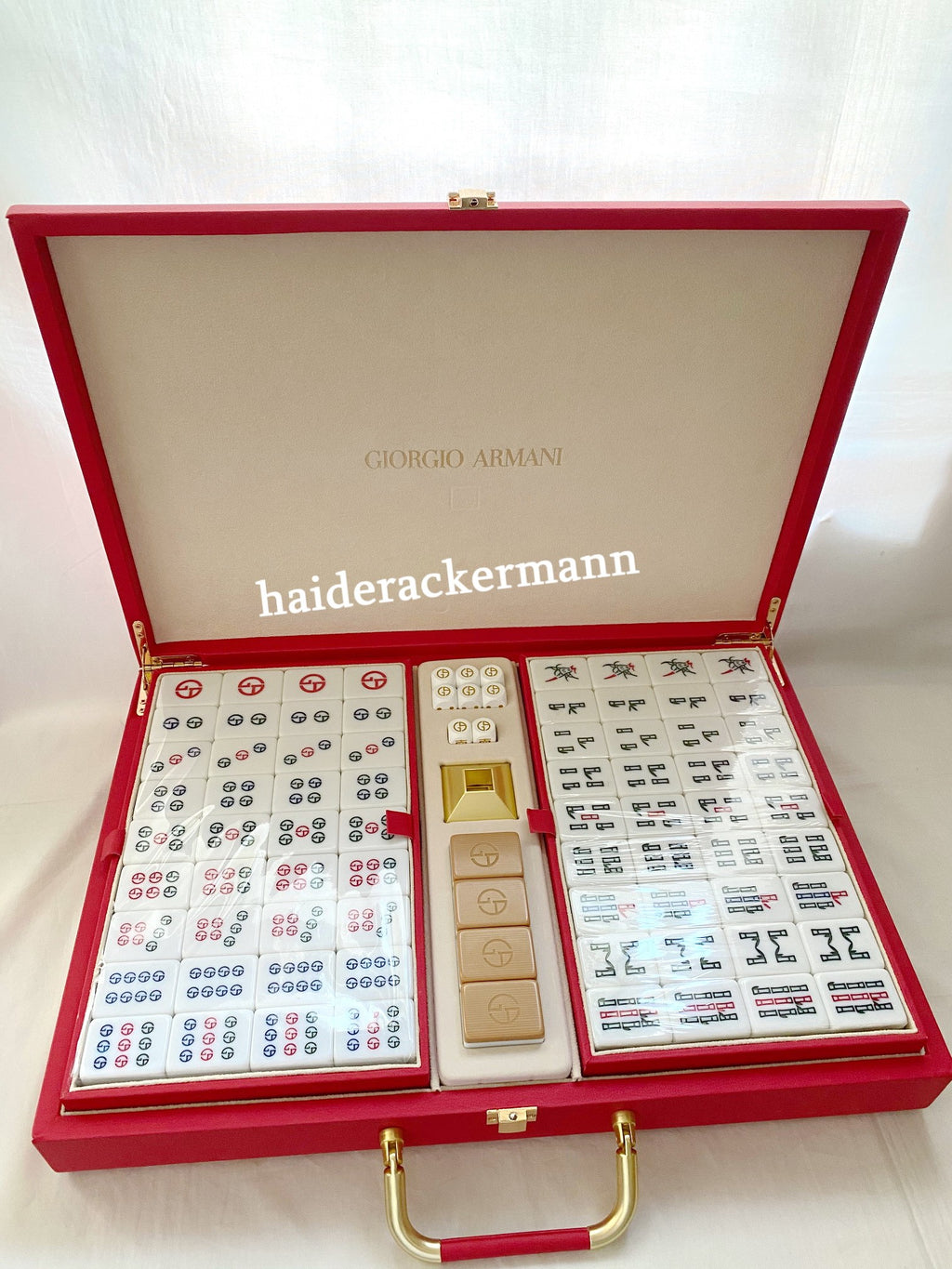 Giorgio Armani 2020 Chinese New Year Mahjong game