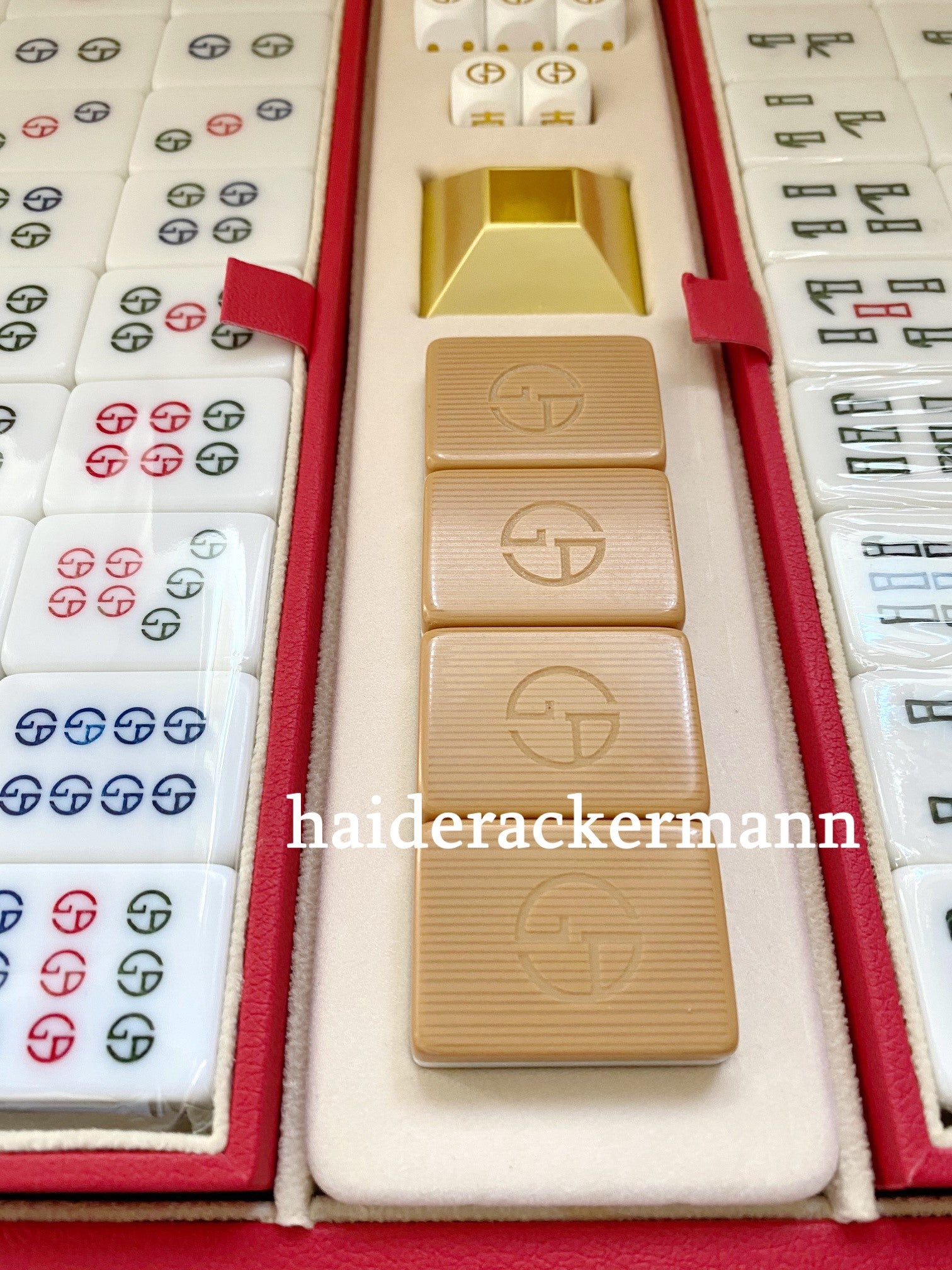 Giorgio Armani 2020 Chinese New Year Mahjong game