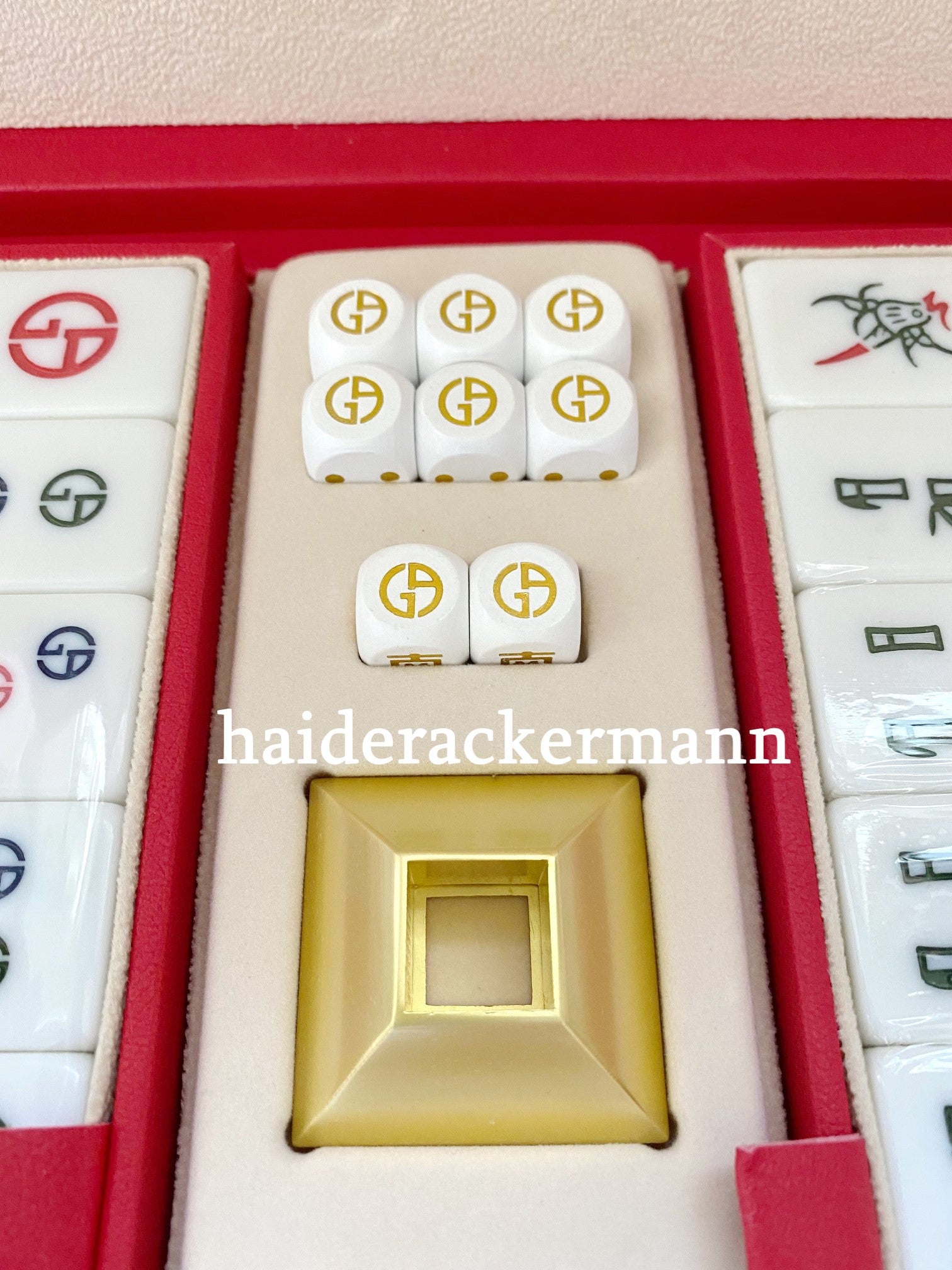 Giorgio Armani 2020 Chinese New Year Mahjong game