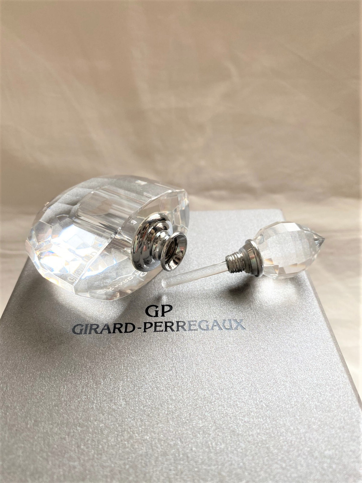 Girard Perregaux 2018 crystal glass mini perfume bottle