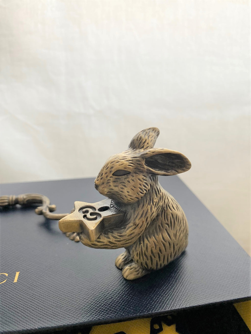 Gucci 2020 Mid-Autumn festival metal rabbit incense stick cabinet box