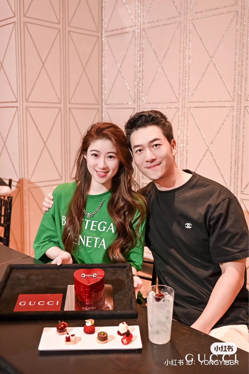 Gucci 2024 Qixi Festival heart shape horsebit Burr puzzle