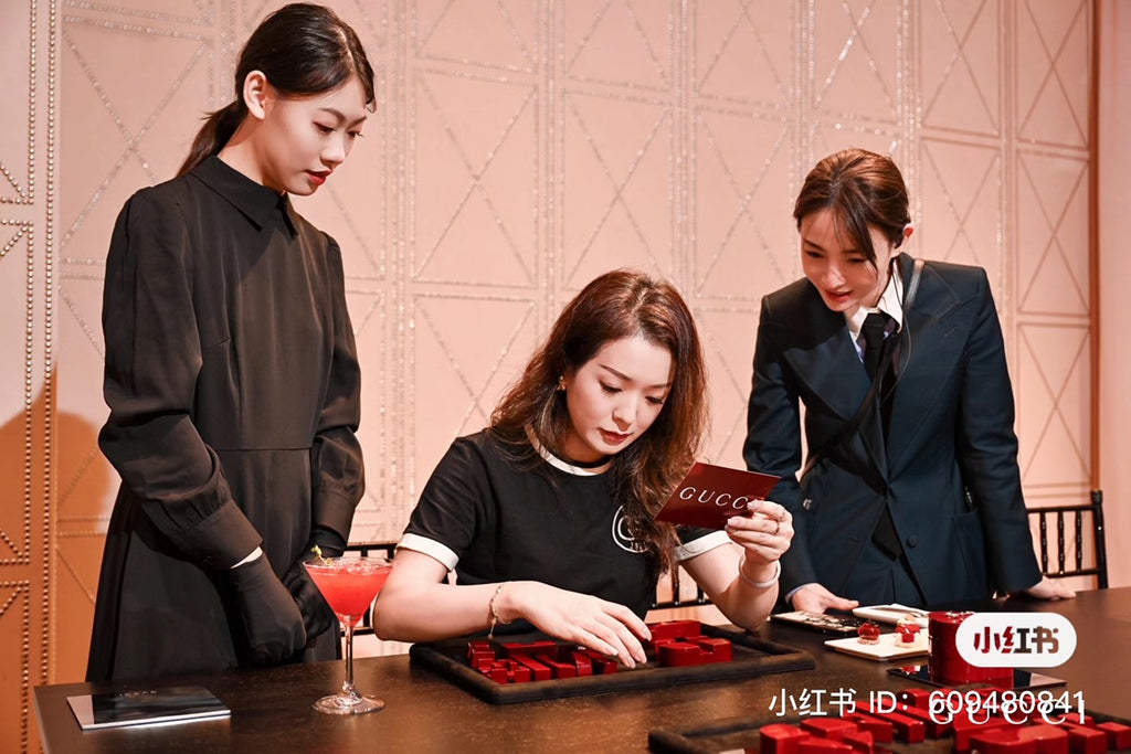 Gucci 2024 Qixi Festival heart shape horsebit Burr puzzle