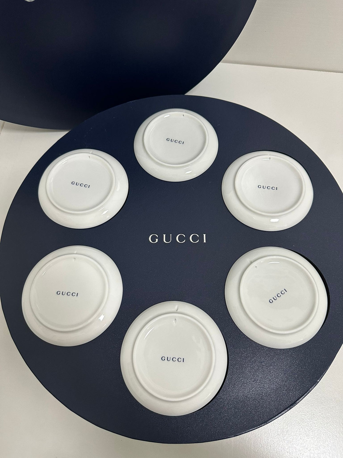 Gucci 2025 Mid-Autumn festival bunny rabbit moon motif porcelain dishes box set