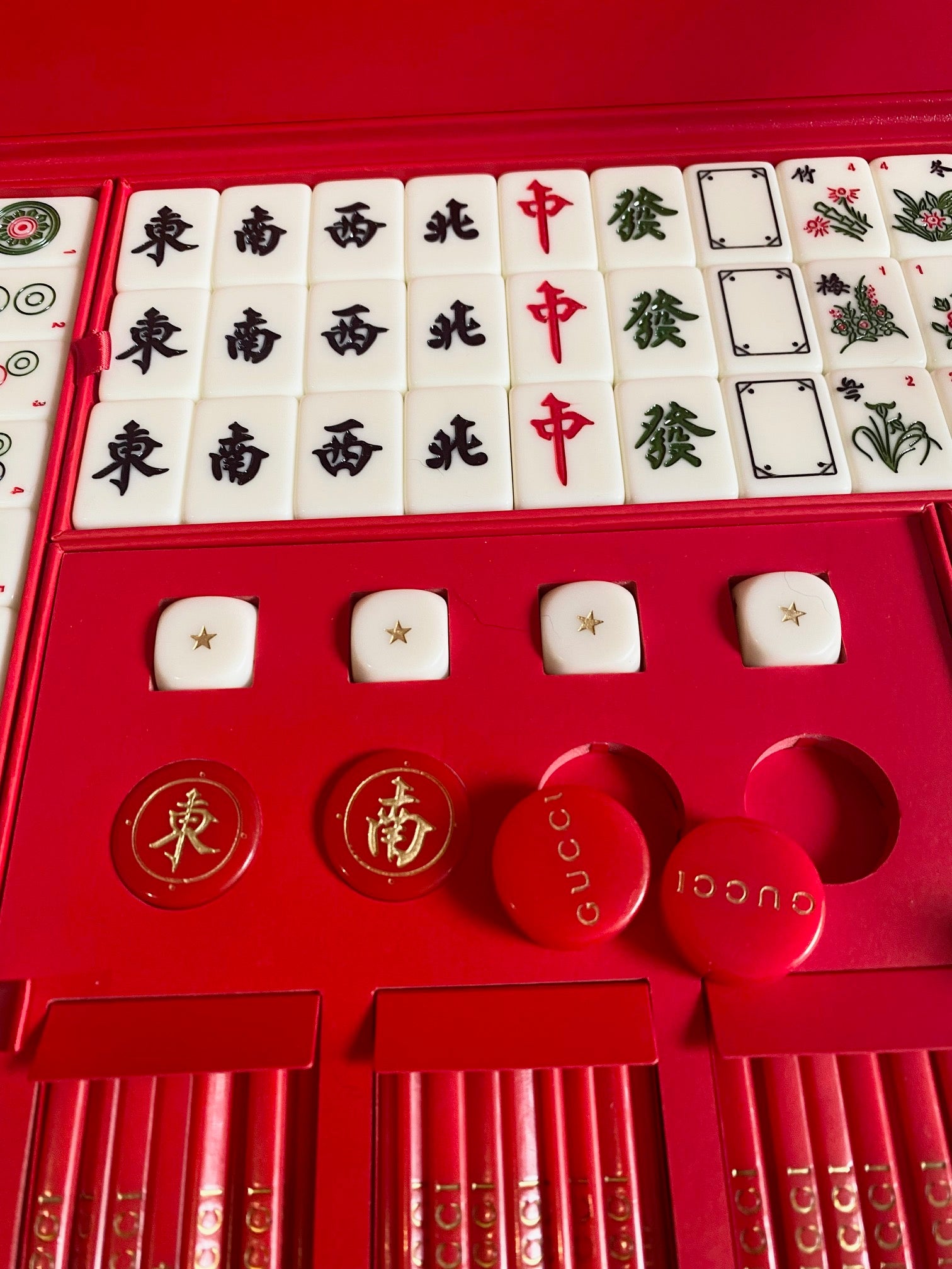Gucci 2026 Chinese New Year limited Mahjong game