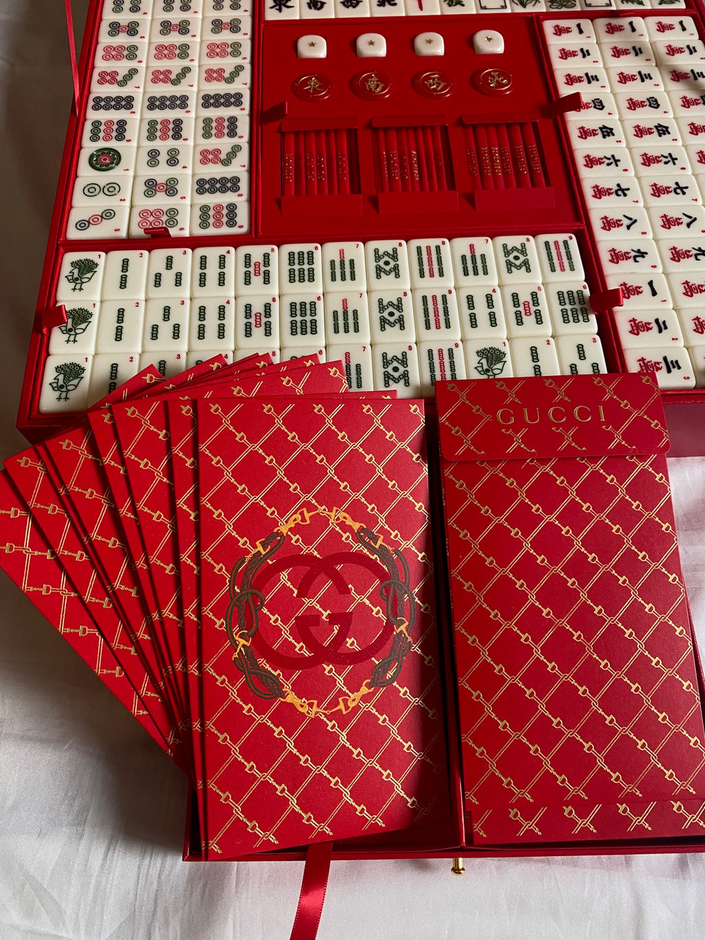 Gucci 2026 Chinese New Year limited Mahjong game