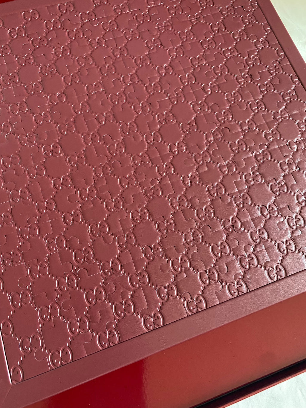 Gucci 2026 Chinese new year monogram leather & floral print puzzle