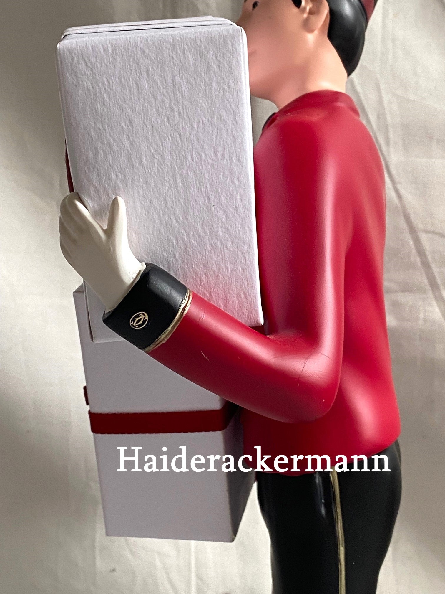 Cartier 2018 Christmas bellboy figurine for store window display