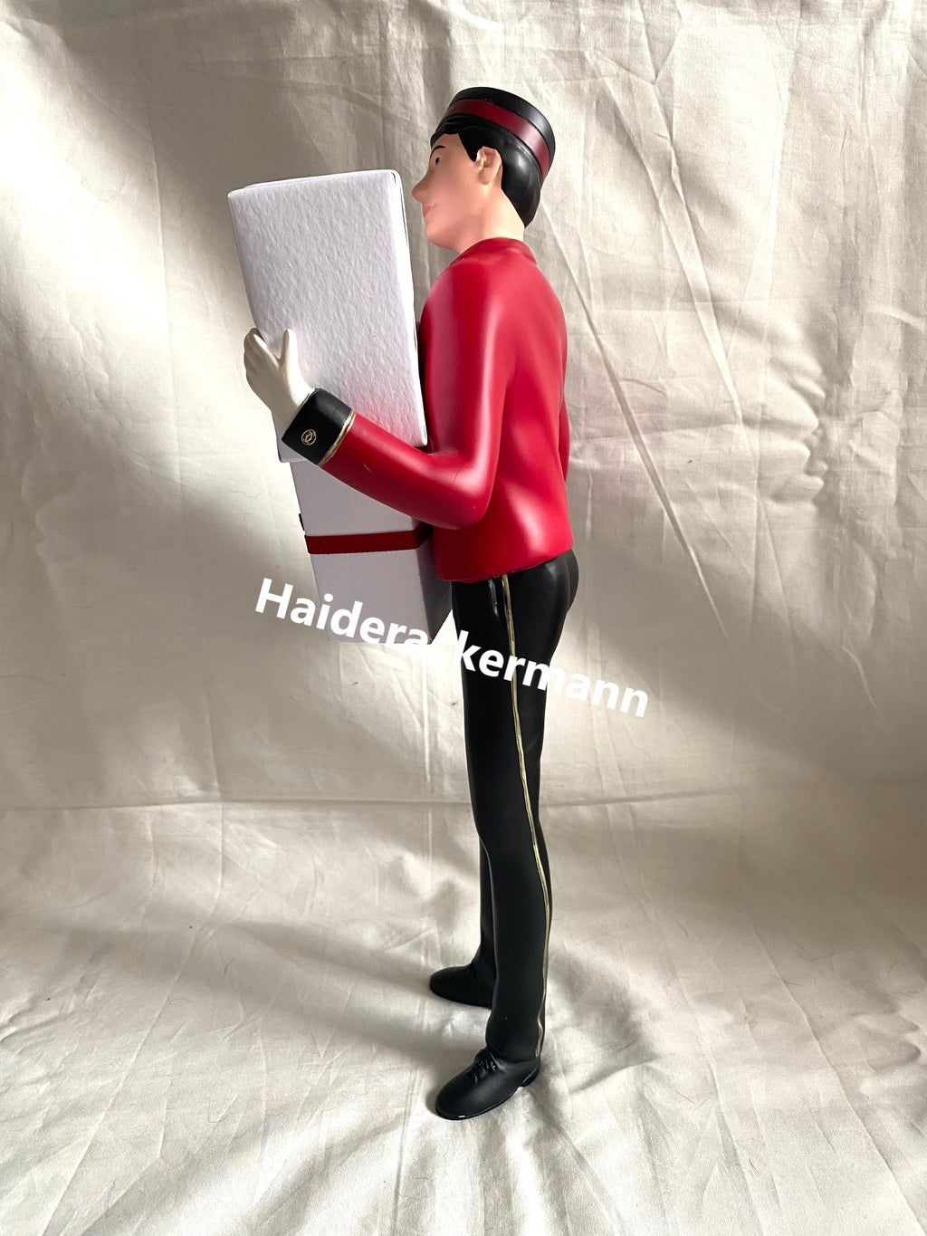 Cartier 2018 Christmas bellboy figurine for store window display