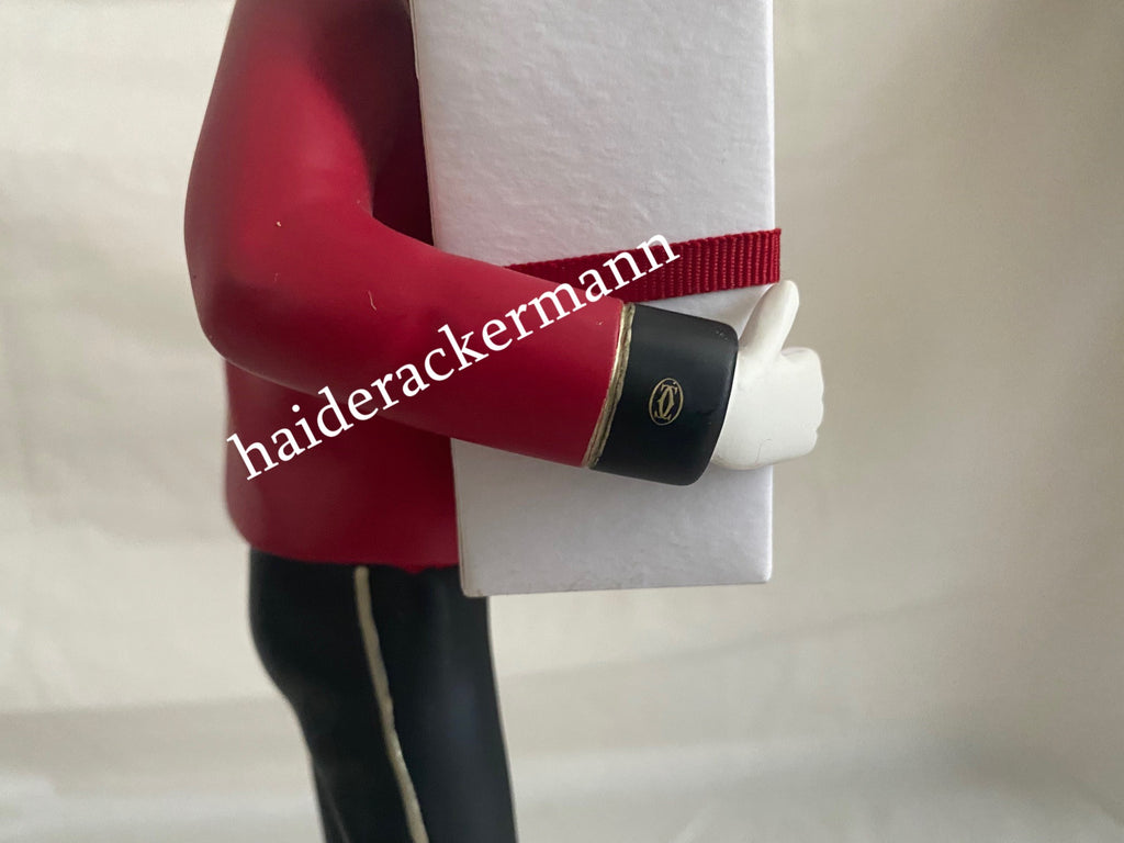 Cartier 2018 Christmas bellboy figurine for window display