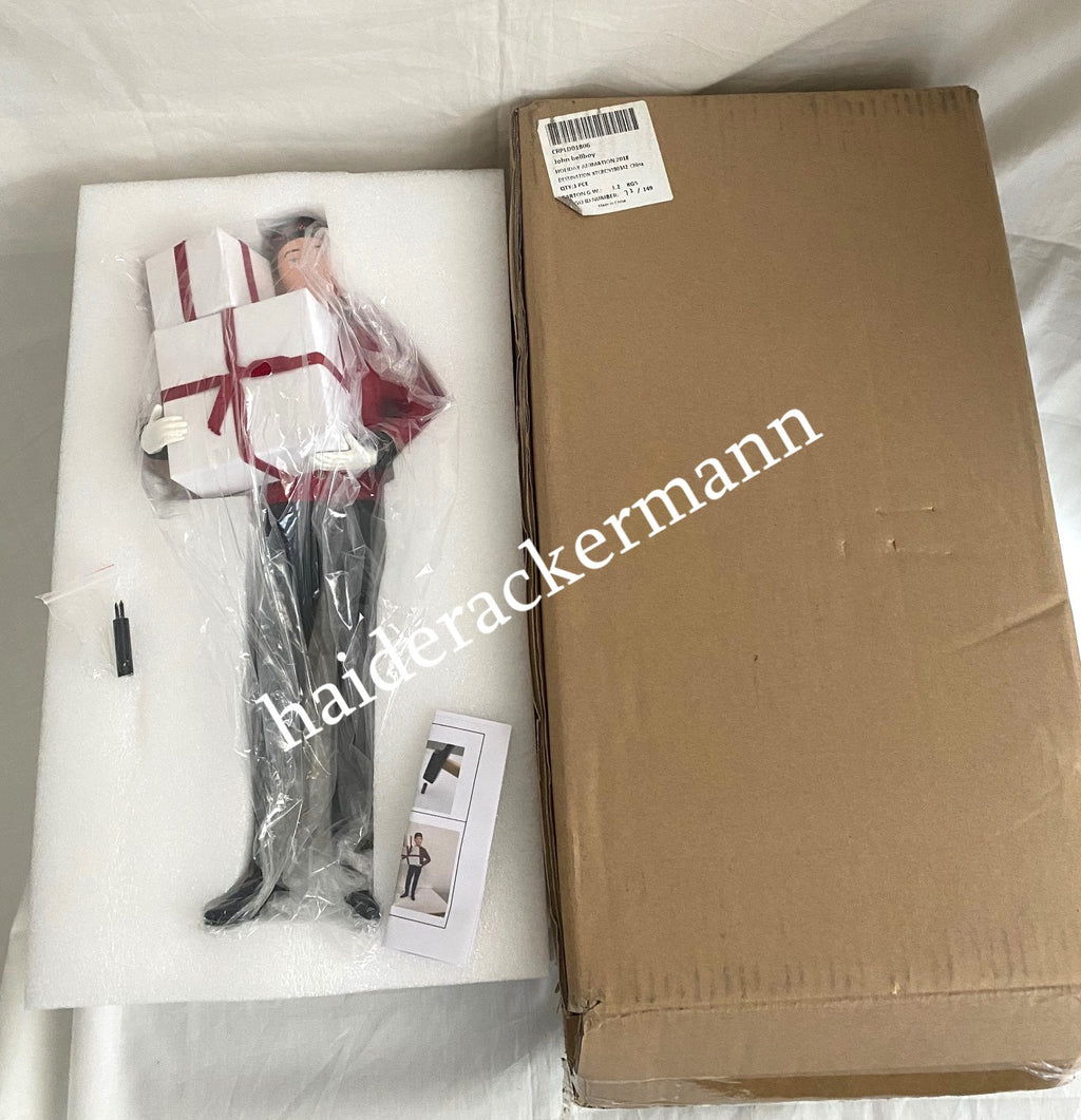 Cartier 2018 Christmas bellboy figurine for window display