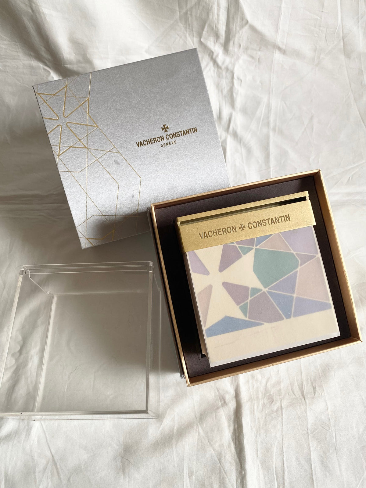 Vacheron Constantin 270th anniversary calendar memo pad with maison light design
