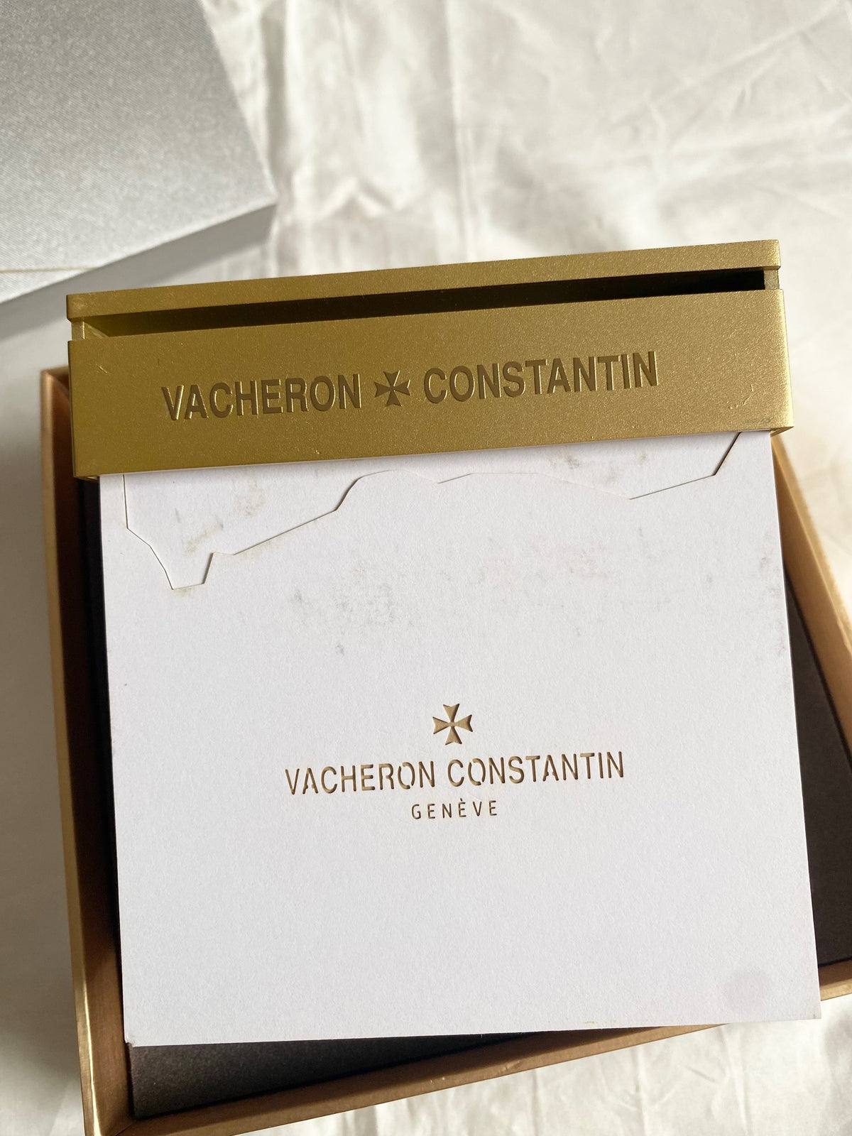 Vacheron Constantin 270th anniversary calendar memo pad with maison light design