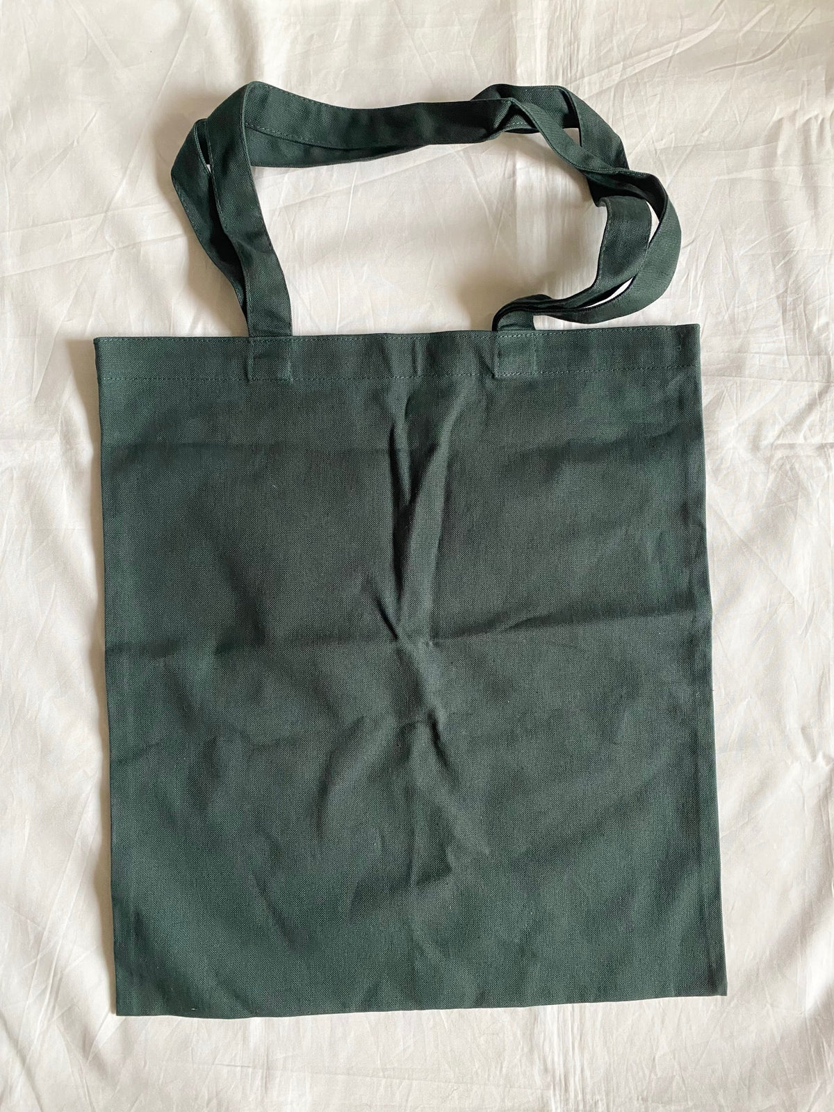 Audemars Piguet green canvas tote bag