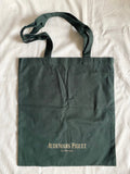 Audemars Piguet green canvas tote bag