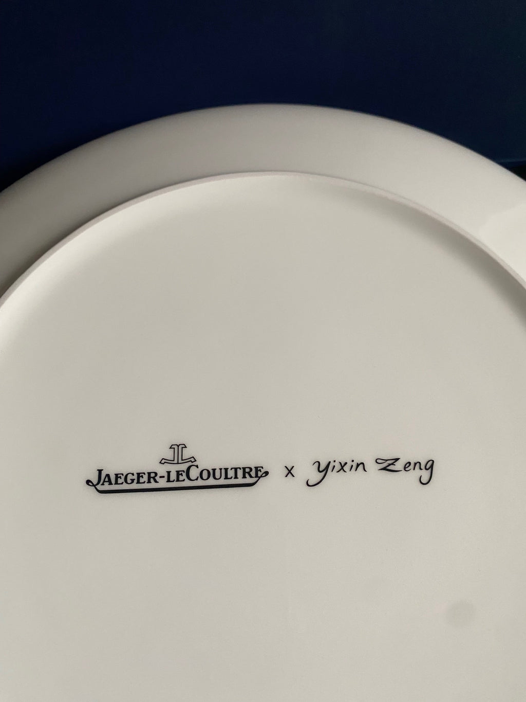 Jaeger-LeCoultre X Yixin Zeng 2024 Mid-Autumn Festival porcelain dish