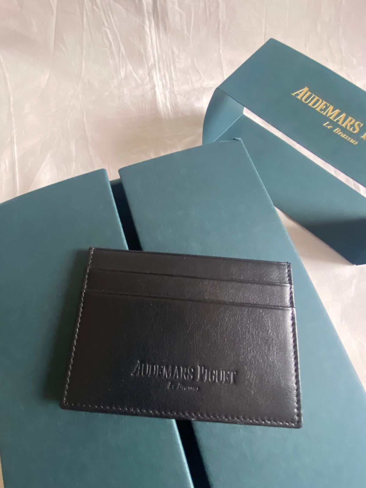 Audemars Piguet watchmaker loupe pen AP logo pin card holder & book kit set