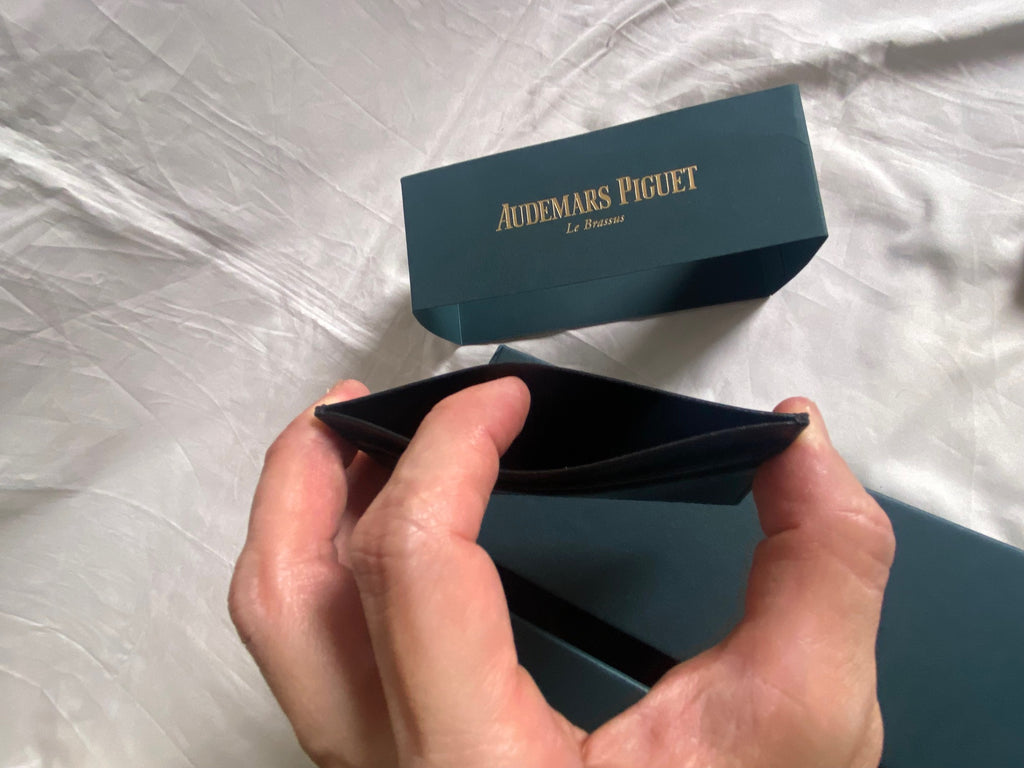 Audemars Piguet watchmaker loupe pen AP logo pin card holder & book kit set