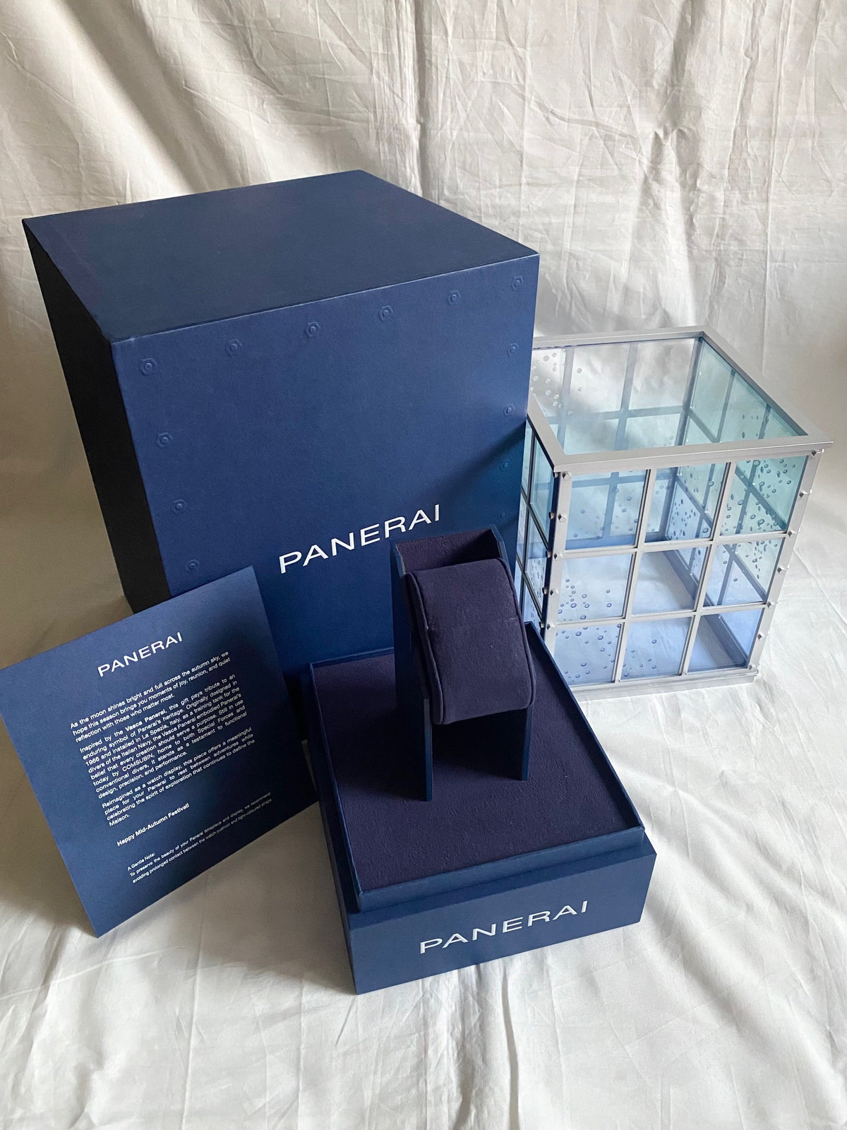 Panerai 2026 mid-autumn festival divers training tank inspired watch display box