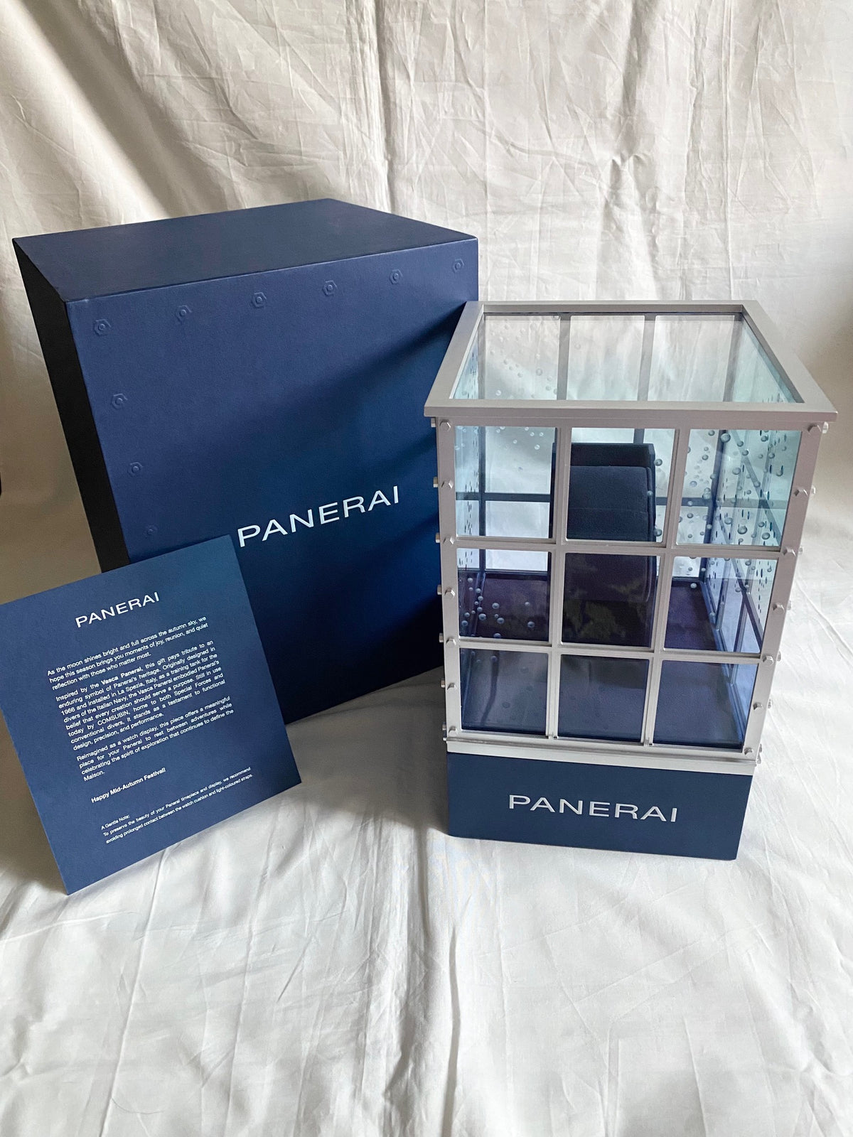 Panerai 2026 mid-autumn festival divers training tank inspired watch display box