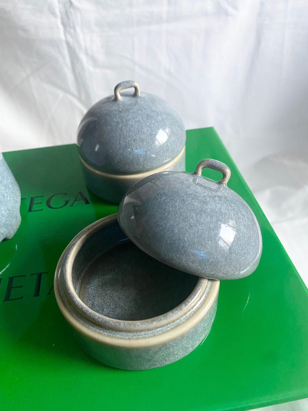 Bottega Veneta 2026 mid-autumn festival Jingdezhen porcelain containers box set
