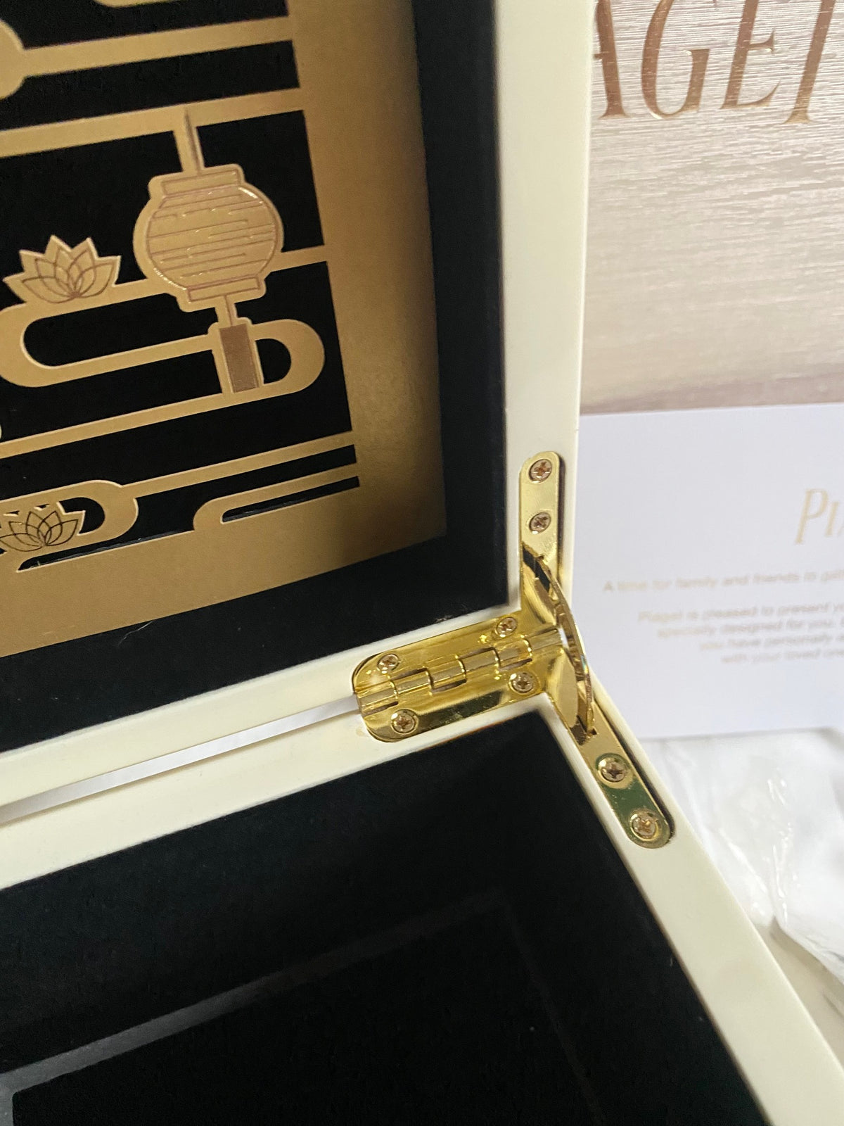 Piaget 2019 mid-autumn festival jewelry box with music