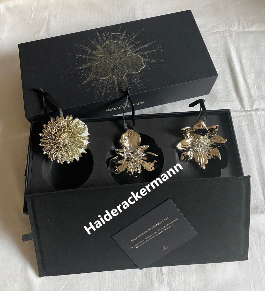 Jaeger-LeCoultre Christmas flower ornament box set