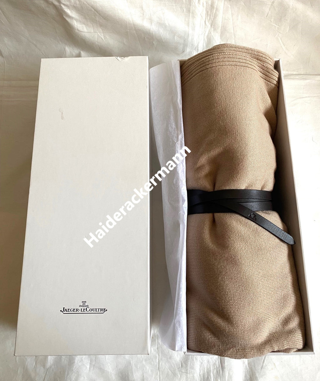 Jaeger-LeCoultre camel fine wool blanket