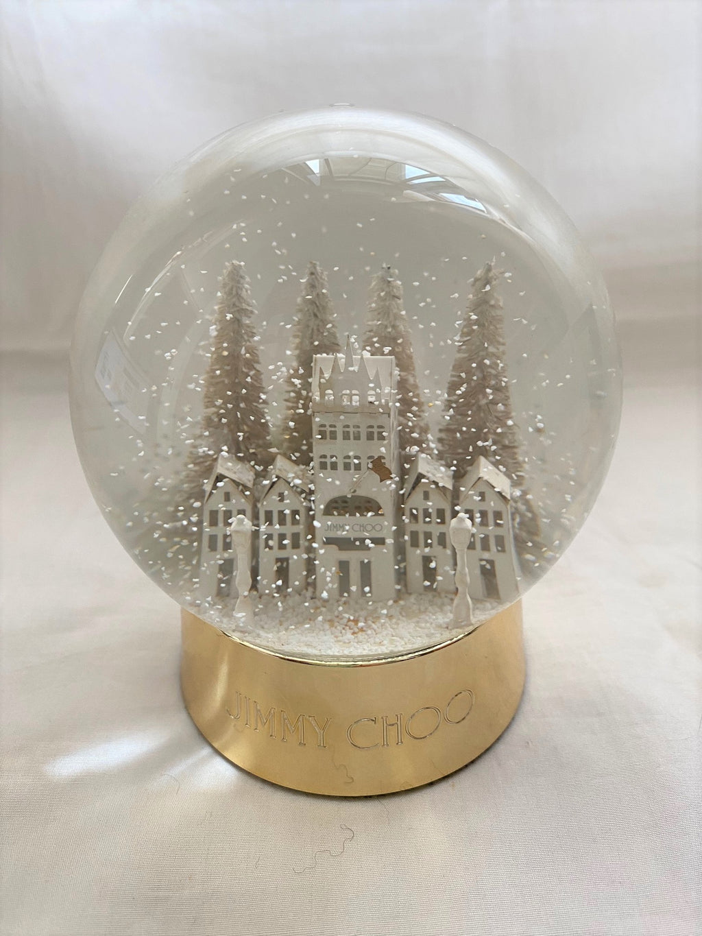 Jimmy Choo 2014 Christmas holiday snow globe