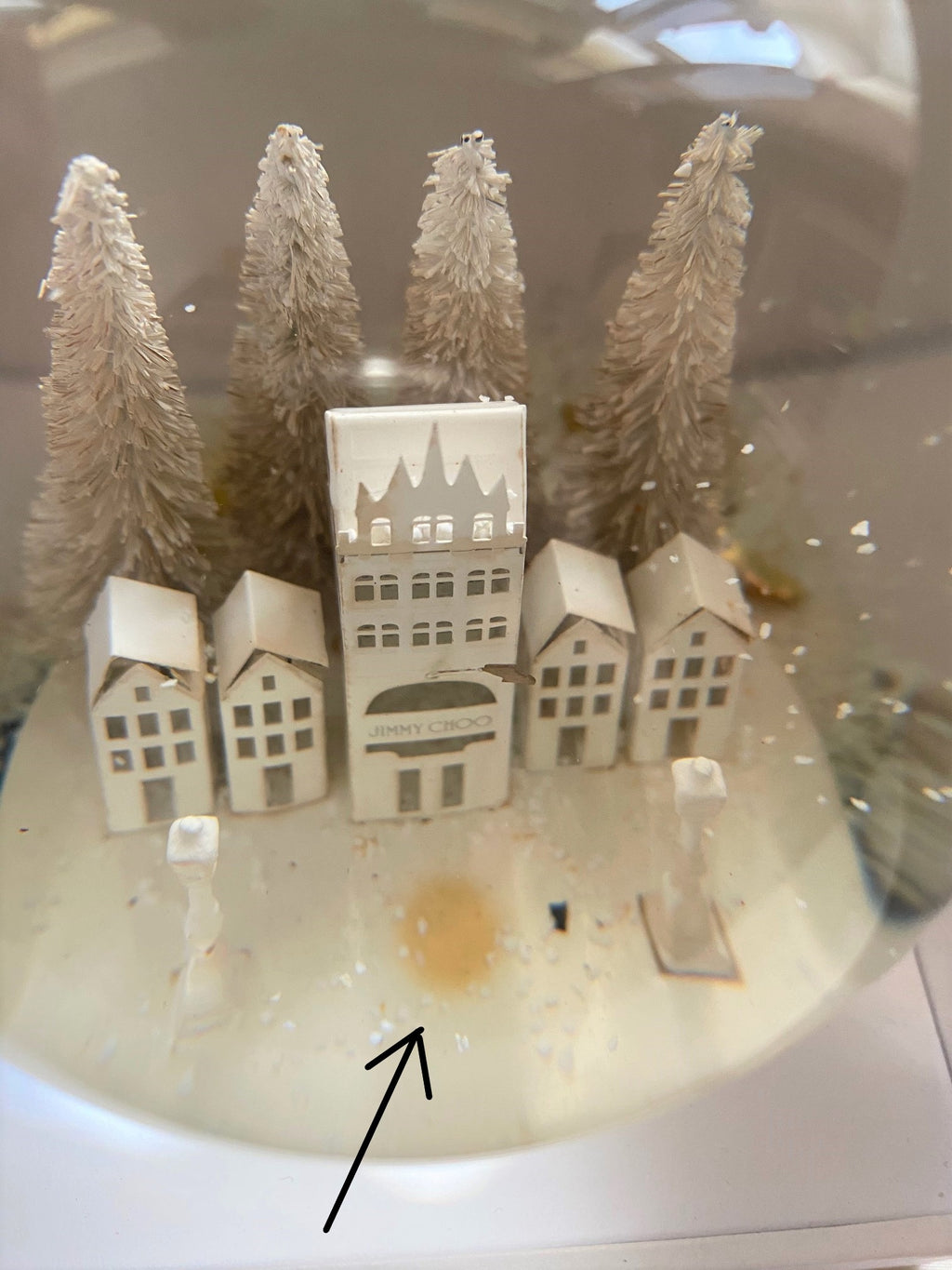 Jimmy Choo 2014 Christmas holiday snow globe