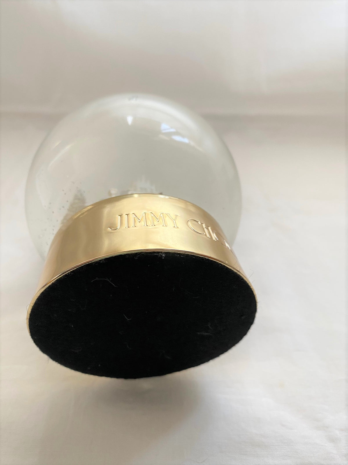 Jimmy Choo 2014 Christmas holiday snow globe