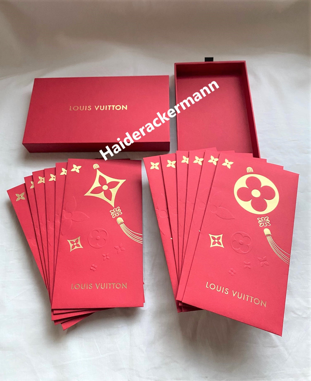 Louis Vuitton 2011 Chinese New Year monogram red packet
