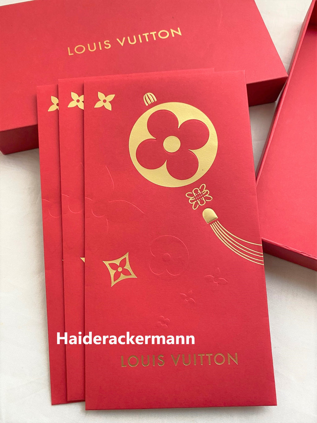 Louis Vuitton 2011 Chinese New Year monogram red packet