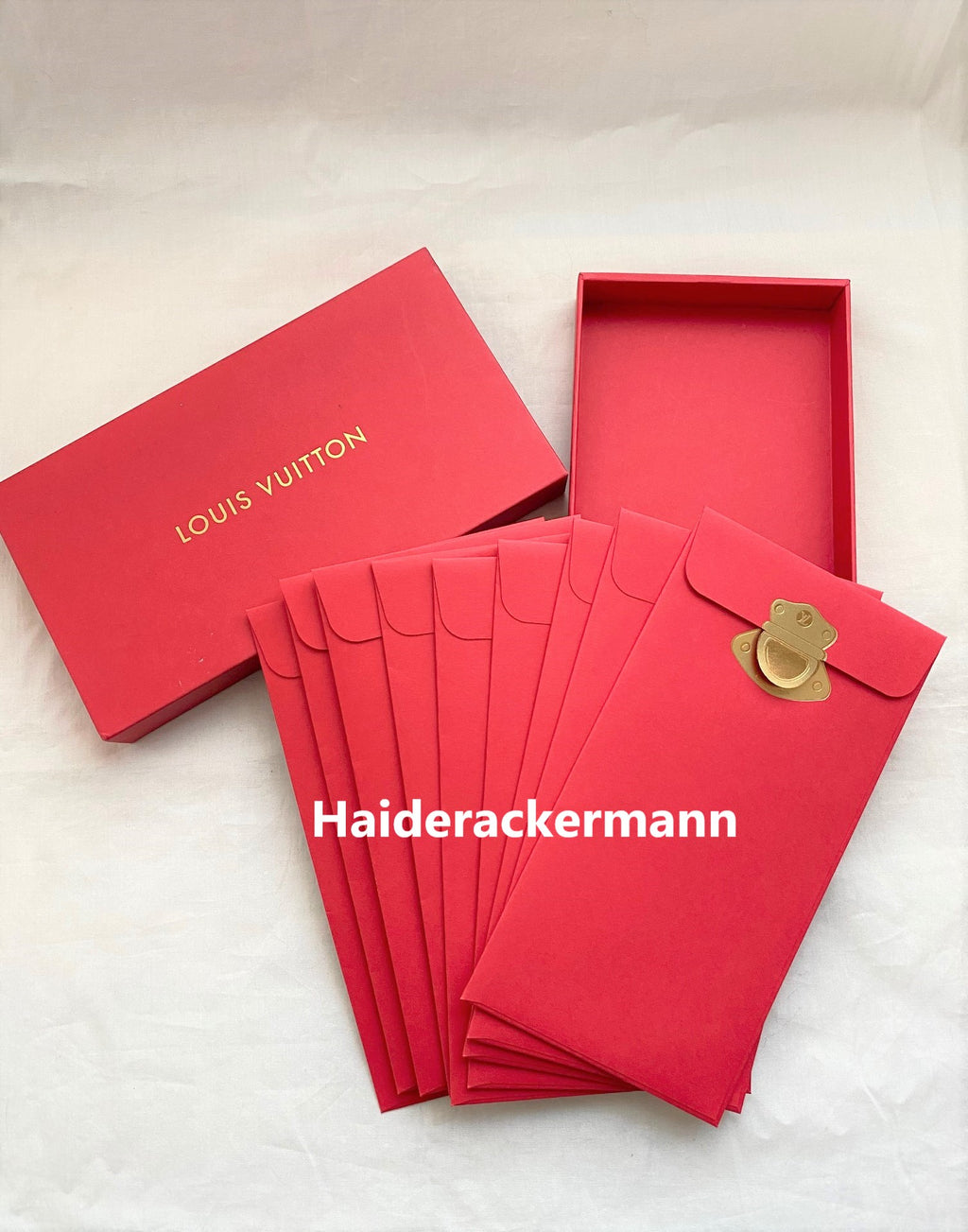 Louis Vuitton 2011 Chinese New Year monogram red packet