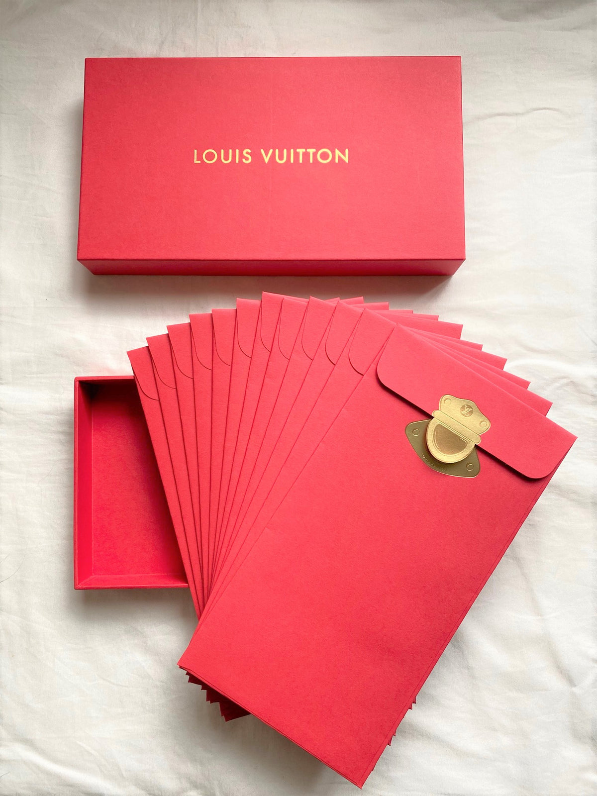 Louis Vuitton 2011 Chinese New Year monogram red packet