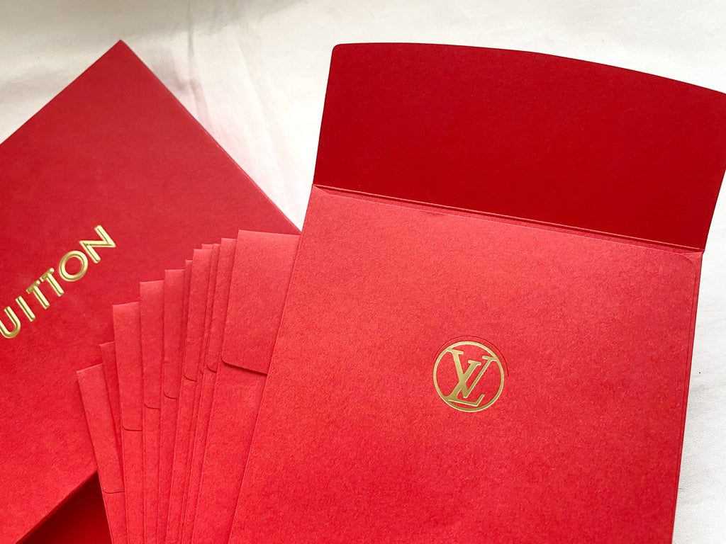 Louis Vuitton 2017 Chinese New Year red packet with rat motif