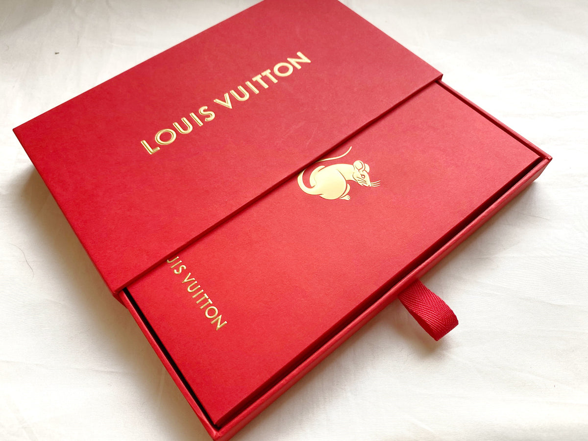 Louis Vuitton 2017 Chinese New Year red packet with rat motif
