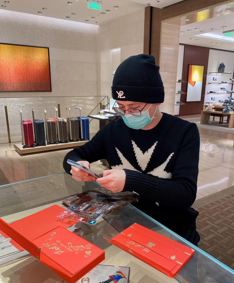 Louis Vuitton 2021 Chinese New Year monogram red packet