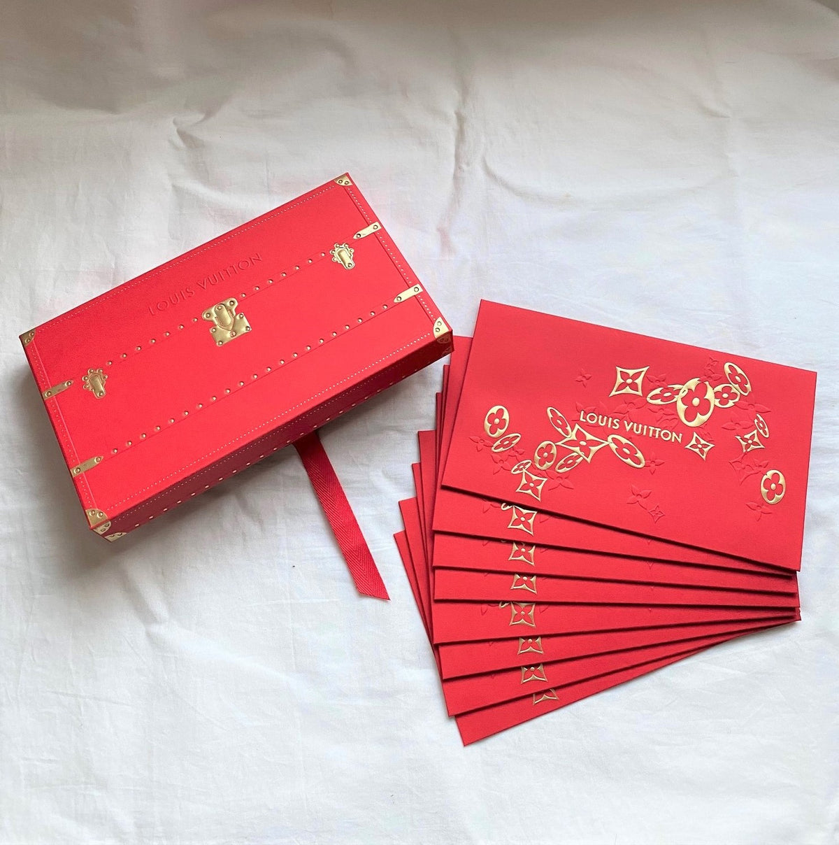 Louis Vuitton 2021 Chinese New Year monogram red packet