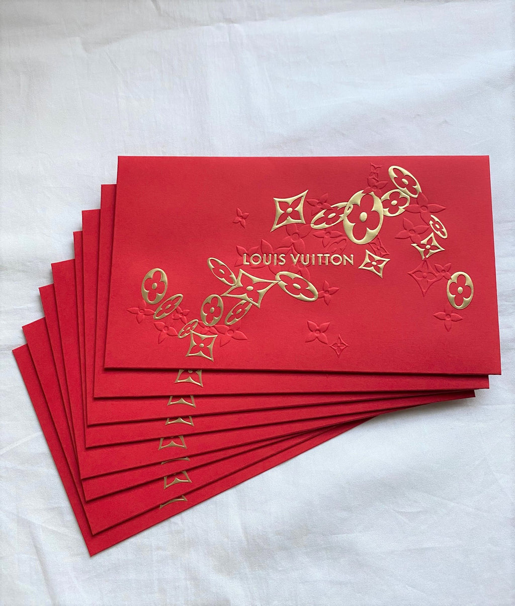 Louis Vuitton 2021 Chinese New Year monogram red packet
