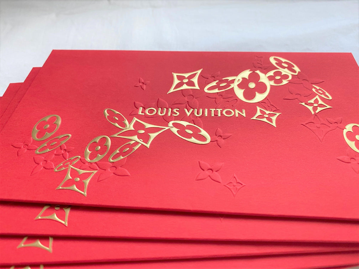 Louis Vuitton 2021 Chinese New Year monogram red packet