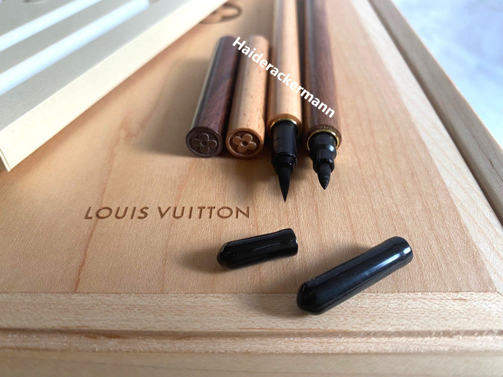 Louis Vuitton 2023 Mid-Autumn festival Four Treasures of the Study stationery wooden box set