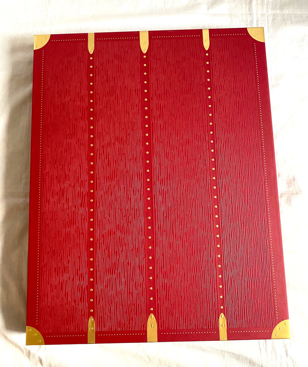 Louis Vuitton 2023 Christmas ornament calendar with trunk design