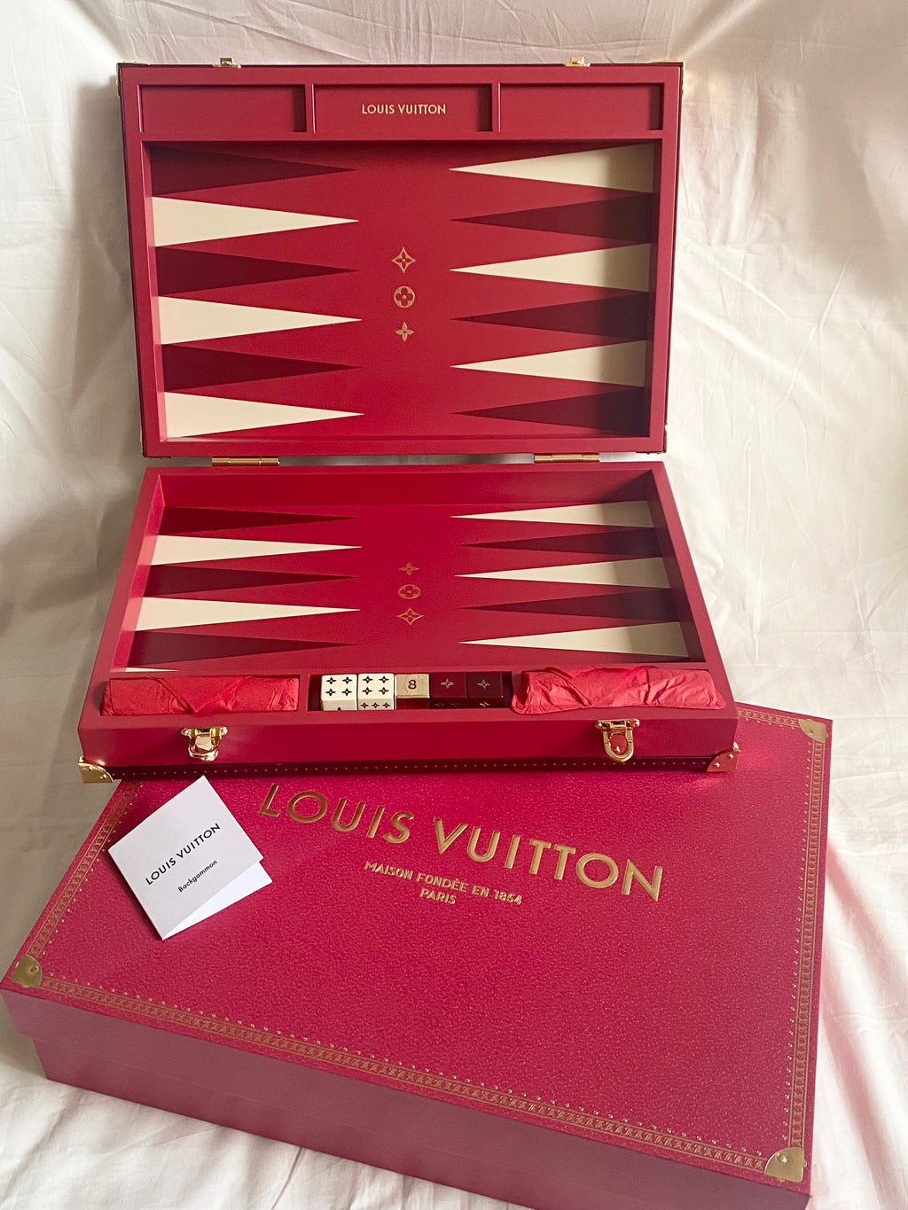 Louis Vuitton 2026 Chinese New Year monogram backgammon box set