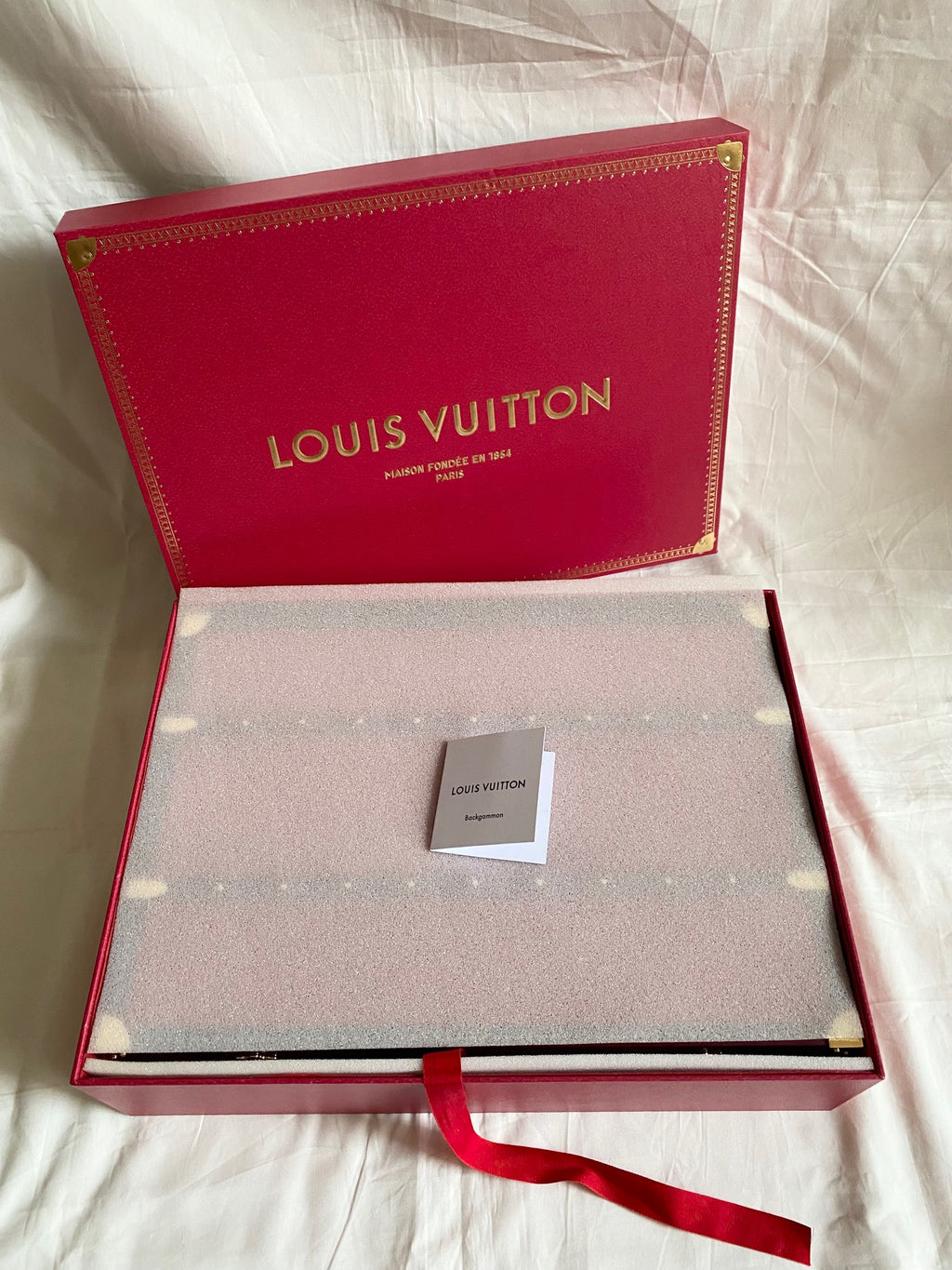 Louis Vuitton 2026 Chinese New Year monogram backgammon box set