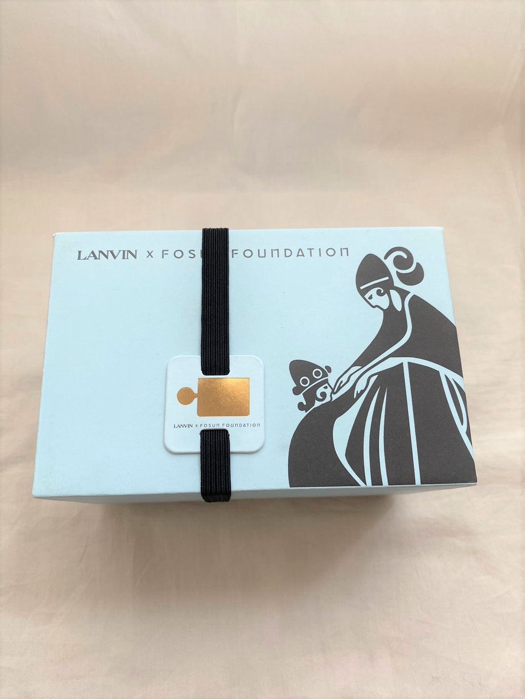 Lanvin 2020 iconic mother & daughter logo ceramic coffee mug