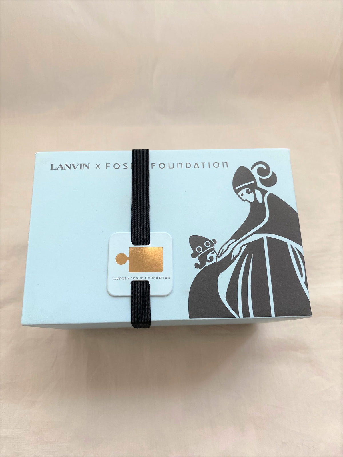 Lanvin 2020 iconic mother & daughter logo ceramic coffee mug
