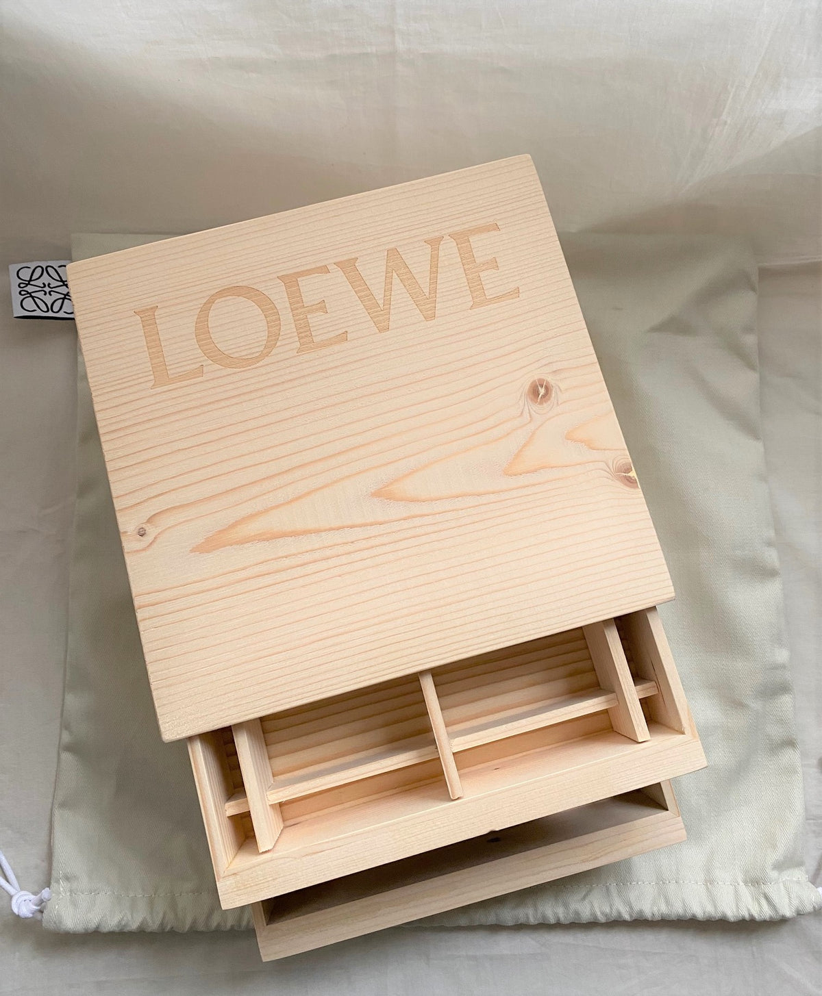 Loewe 2020 Mid-Autumn festival wooden accessories box